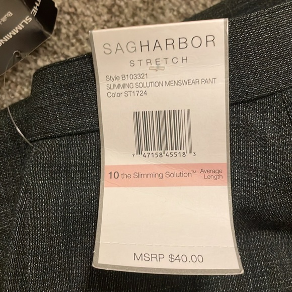 Sagharbor Stretch Size 10 Womens’ Pant - Picture 7 of 7